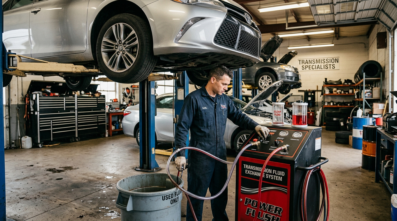 Getriebespülung und Ölwechsel