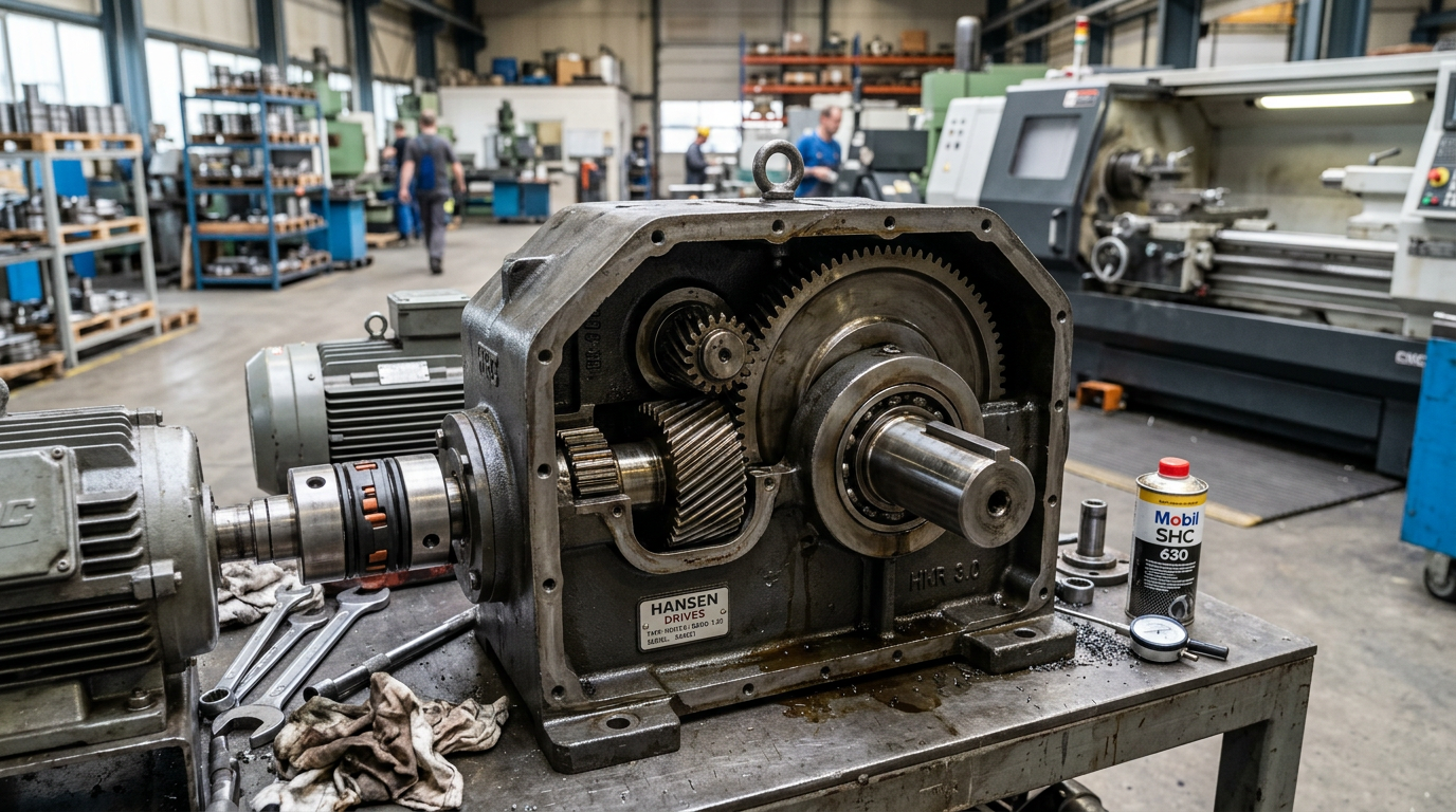 Industriegetriebe und Zahnräder