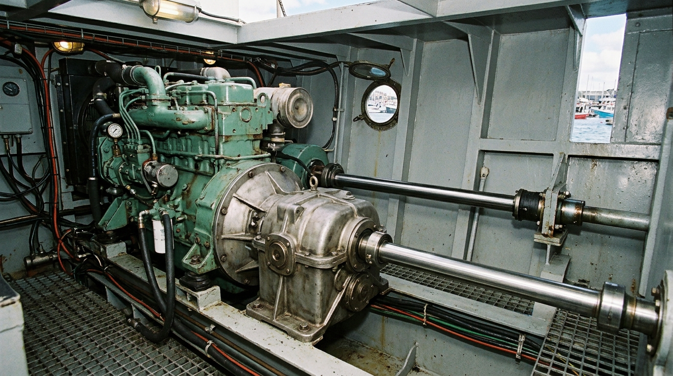 Schiffsgetriebe und Marine
